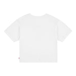 Levi'S T-Shirt Girocollo Tinta Unita con Logo per Bambina 3E0220 BIANCO LEVI'S 
