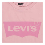 Levi'S T-Shirt Tinta Unita Girocollo con Stampa per Bambina 4E4234 ROSA LEVI'S 