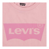 Levi'S T-Shirt Tinta Unita Girocollo con Stampa per Bambina 4E4234 ROSA LEVI'S 