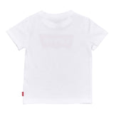 Levi'S T-Shirt Girocollo Tinta Unita con Logo per Neonato 6E8157 BIANCO LEVI'S 