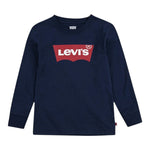 Levi'S Shirt Tinta Unita con Stampa per Neonato 6E8646X BLU LEVI'S 