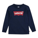 Levi'S Shirt Tinta Unita con Stampa per Neonato 6E8646X BLU LEVI'S 