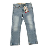 Levi'S Jeans Tinta Unita con Girovita Regolabile per Neonato 8EL207N AZZURRO LEVI'S 