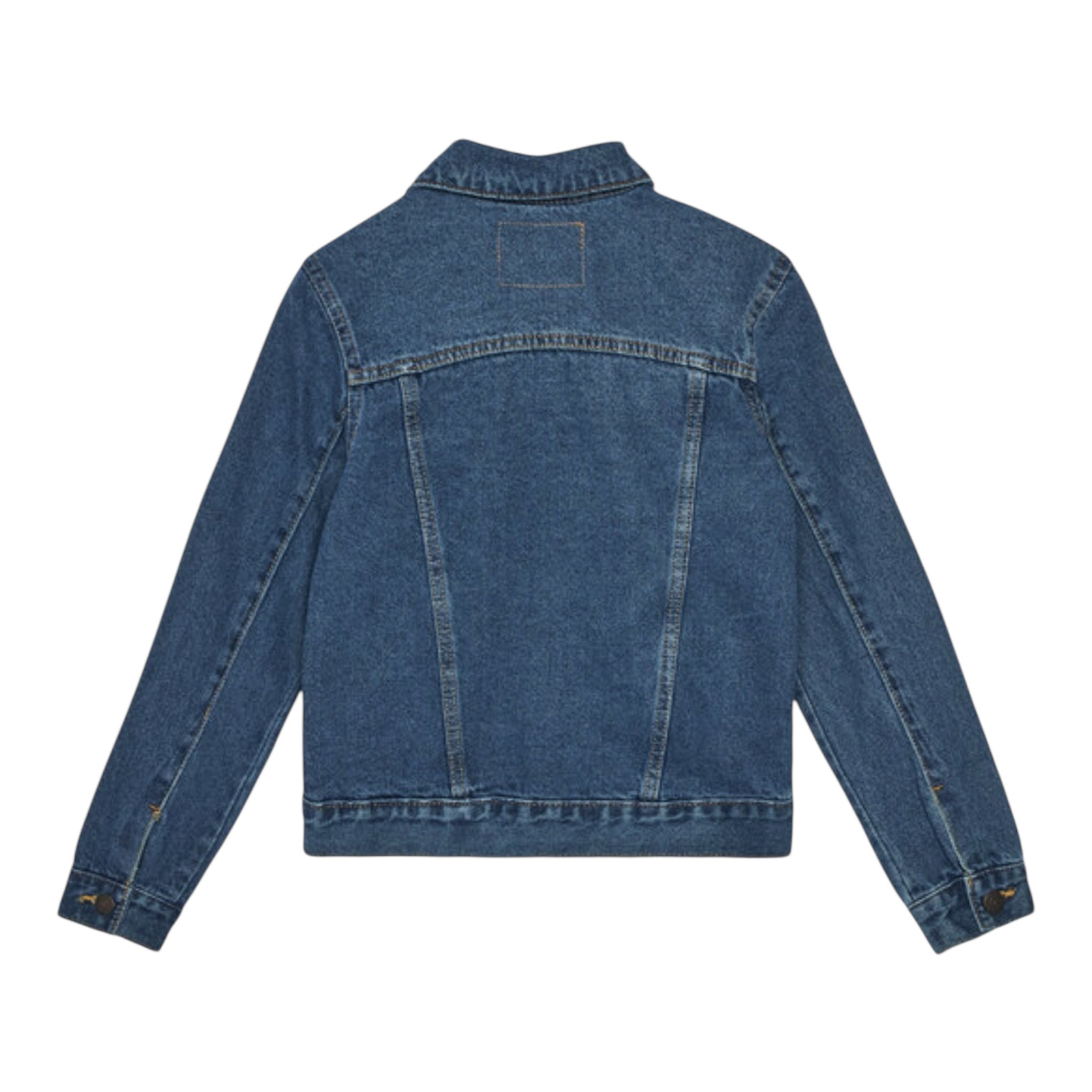Levi'S Giubbino In Denim Tinta Unita con Bottoni per Bambino 9E2058 BLU LEVI'S 