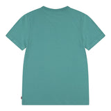 Levi'S T-Shirt Tinta Unita con Logo per Bambino 9E8157X VERDE LEVI'S 