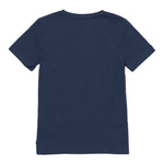 Levi'S T-Shirt Girocollo Tinta Unita con Logo per Bambino 9EA100 BLU LEVI'S 