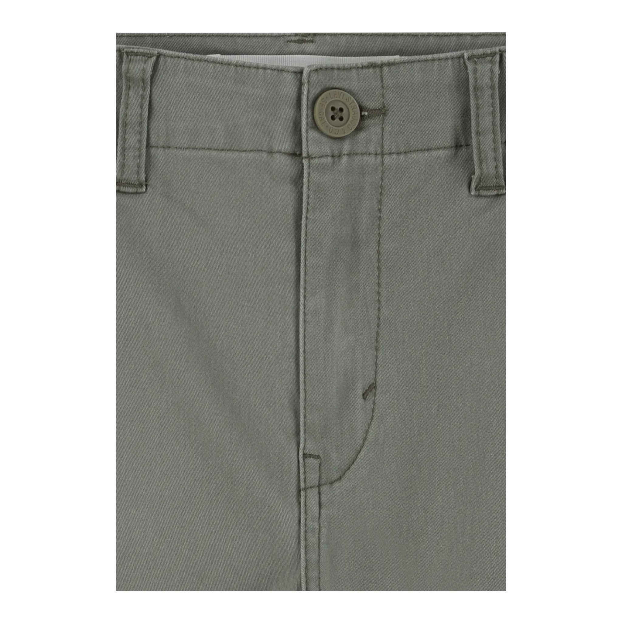 Levi'S Bermuda Tinta Unita con Girovita Regolabile per Bambino 9EM381 VERDE LEVI'S 