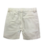 Little Bear Bermuda Tinta Unita con Girovita Regolabile per Bambino 6203 BIANCO LITTLE BEAR 