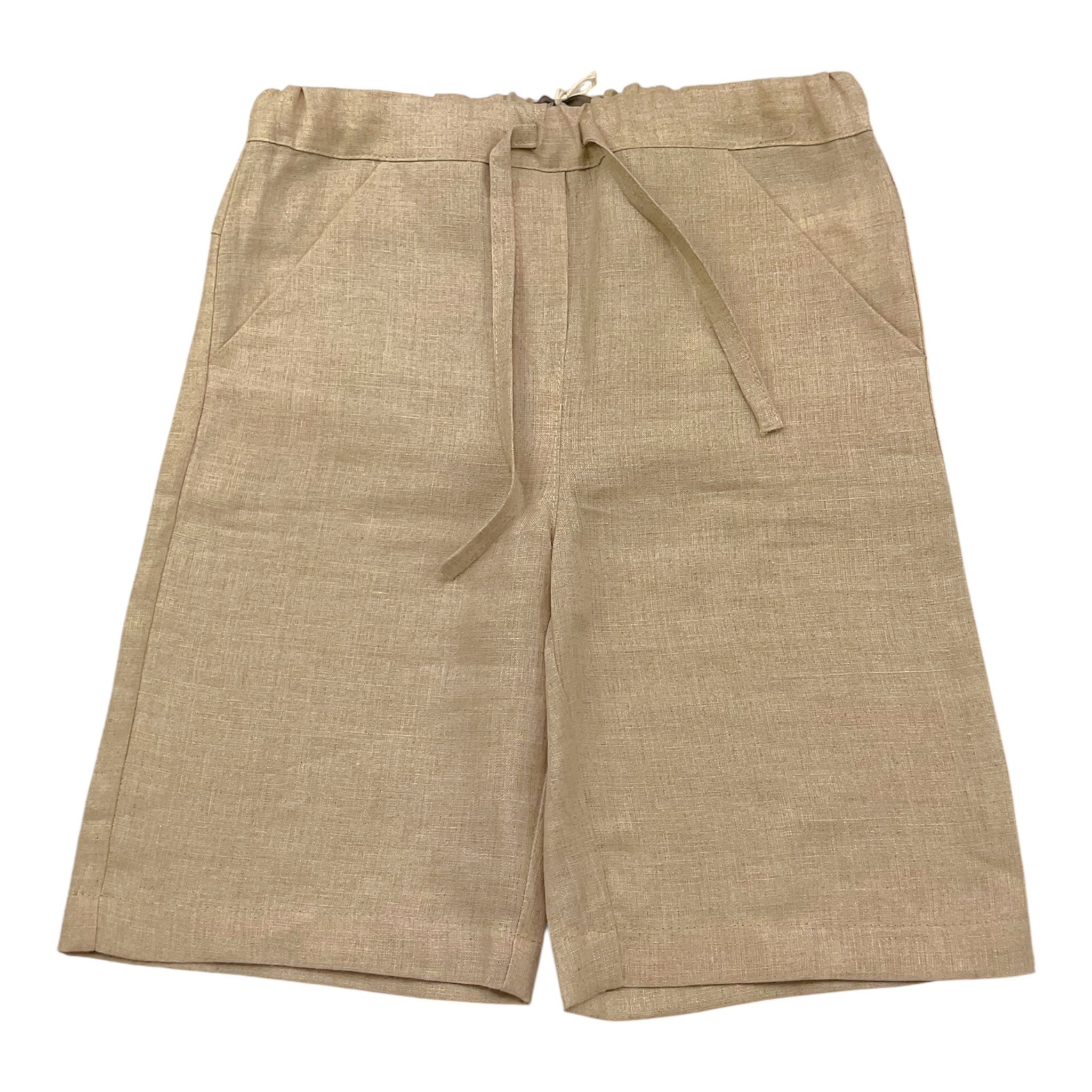 Little Bear Bermuda Tinta Unita con Elastico In Vita per Bambino 6239J BEIGE LITTLE BEAR 