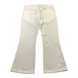 Little Bear Pantalone Tinta Unita Modello A Zampa per Neonata 8214N PANNA LITTLE BEAR 