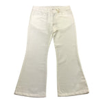 Little Bear Pantalone Tinta Unita Modello A Zampa per Bambina 8214 PANNA LITTLE BEAR 