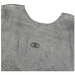 Liu Jo T-Shirt Girocollo Tinta Unita per Bambina GA5127 ARGENTO LIU JO 