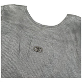 Liu Jo T-Shirt Girocollo Tinta Unita per Bambina GA5127 ARGENTO LIU JO 