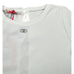 Liu Jo T-Shirt Girocollo Tinta Unita  per Bambina GA5151 BIANCO LIU JO 