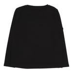 Liu Jo Shirt Girocollo Tinta Unita con Logo per Bambina GF4158 NERO LIU JO 
