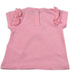 Liu Jo T-Shirt Tinta Unita con Stampa per Neonata HA4078J5003 ROSA LIU JO 