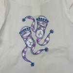 Liu Jo Completo 2 Pezzi Bicolore T-Shirt-Leggins per Neonata HA5035 BIANCO/BLU LIU JO 