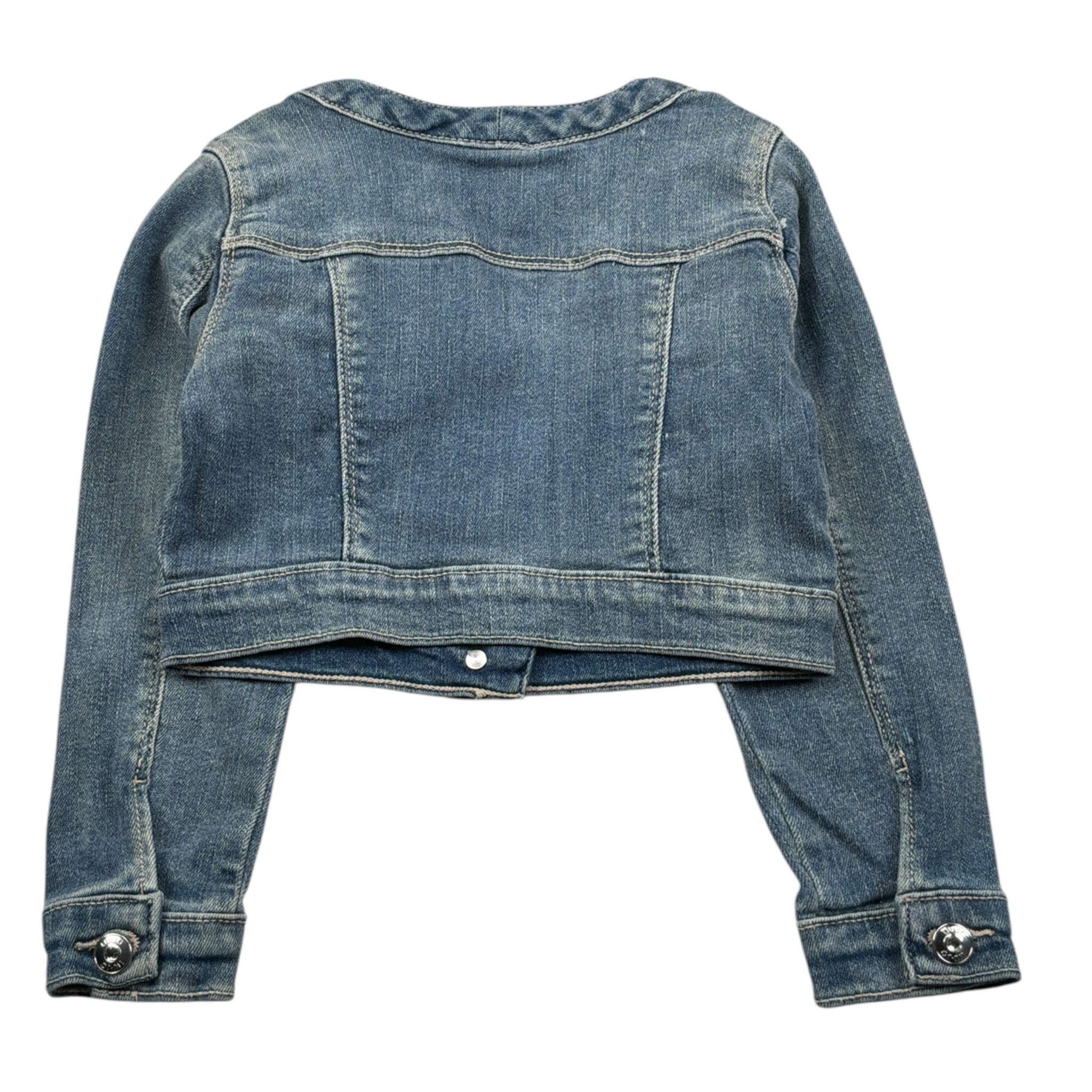 Liu Jo Giubbino In Denim tinta unita Azzurro per Bambina K17010 AZZURRO LIU JO 