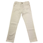 Liu Jo Pantalone Tinta Unita con Girovita Regolabile per Bambina K19087 BIANCO LIU JO 