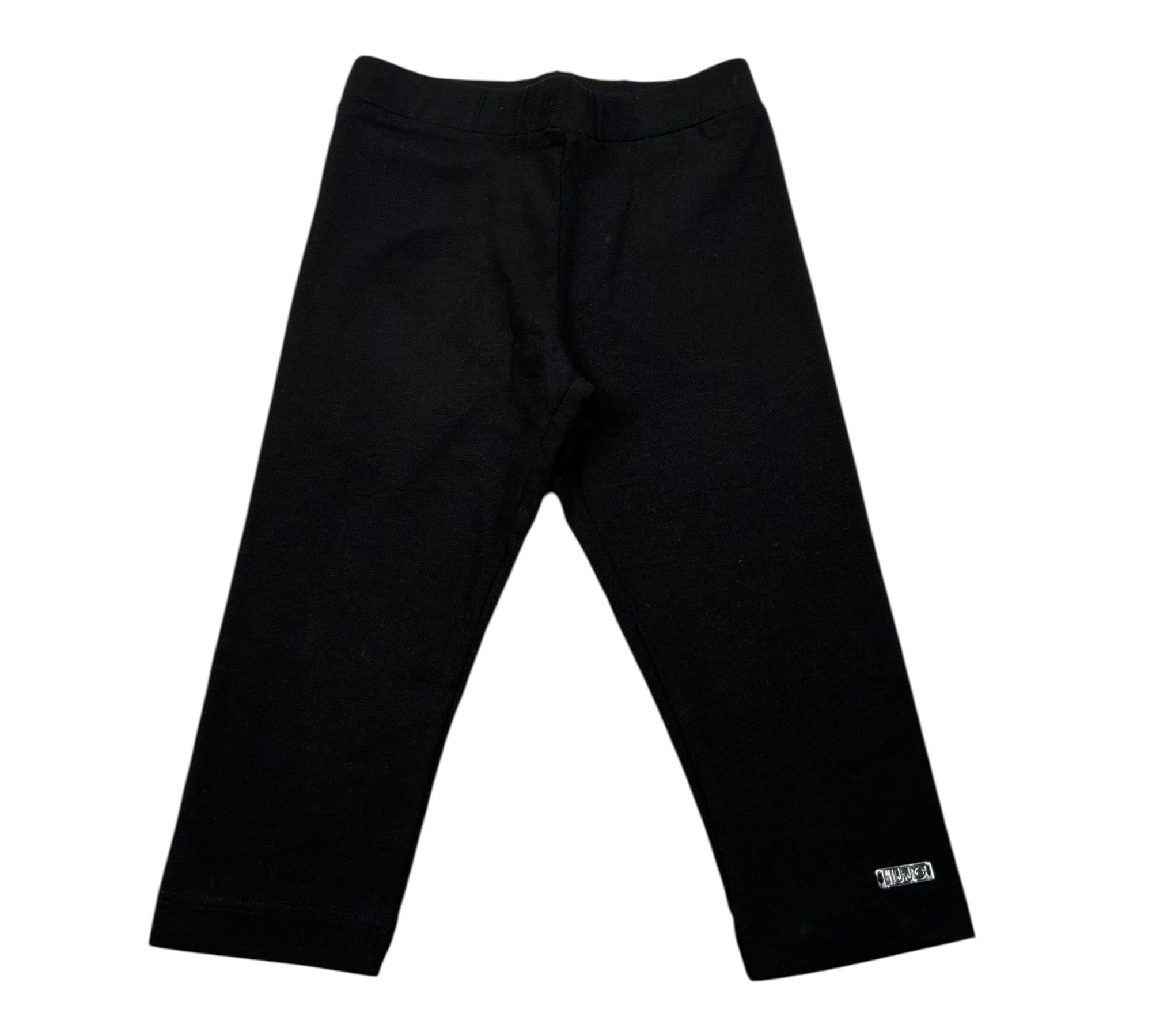 Liu Jo Leggins Tinta Unita con Logo per Neonata KA3200N NERO LIU JO 