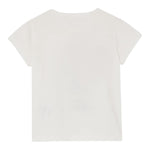 Liu Jo T-Shirt Girocollo Tinta Unita con Stampa per Neonata KA4046 BIANCO LIU JO 