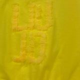 Liu Jo Abito Giromanica Tinta Unita con Stampa per Neonata KA4090N GIALLO LIU JO 
