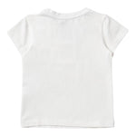 Liu Jo T-Shirt Girocollo Tinta Unita con Stampa per Neonata KA496 PANNA LIU JO 