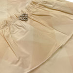 Liu Jo Gonna Tinta Unita con Fantasia A Quadri per Neonata KA5003N BEIGE LIU JO 