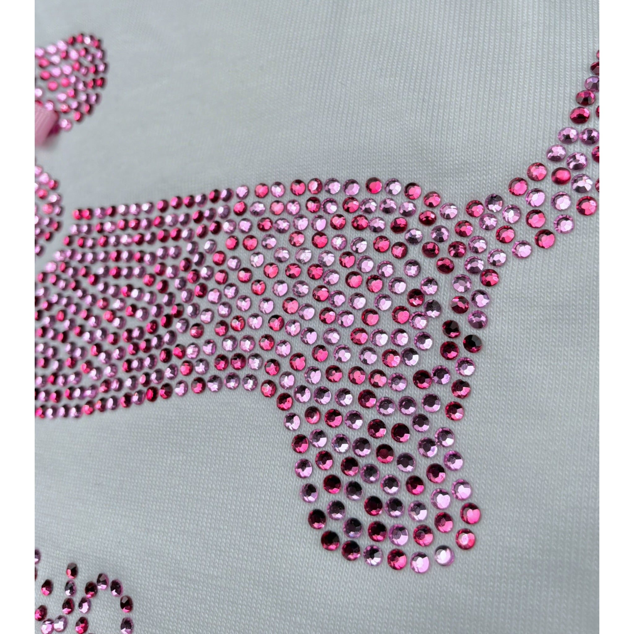 Liu Jo T-Shirt Girocollo Tinta Unita con Brillantini per Bambina KA5021XXJ BIANCO LIU JO 