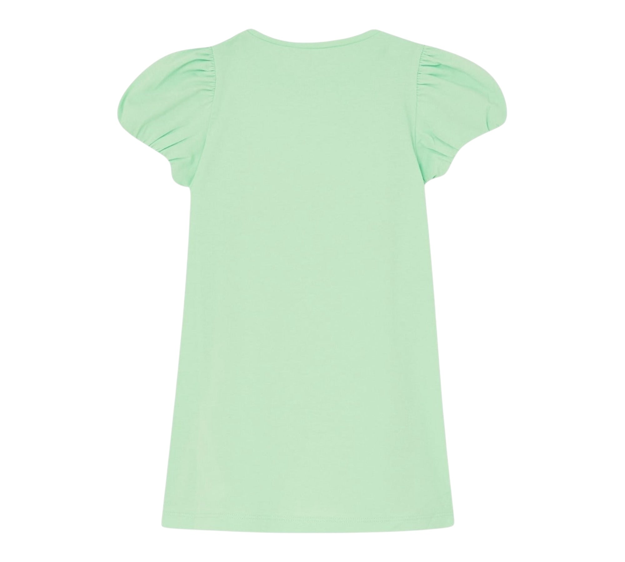 Liu Jo Abito Tinta Unita con Brillantini per Bambina KA5037J5003J VERDE LIU JO 