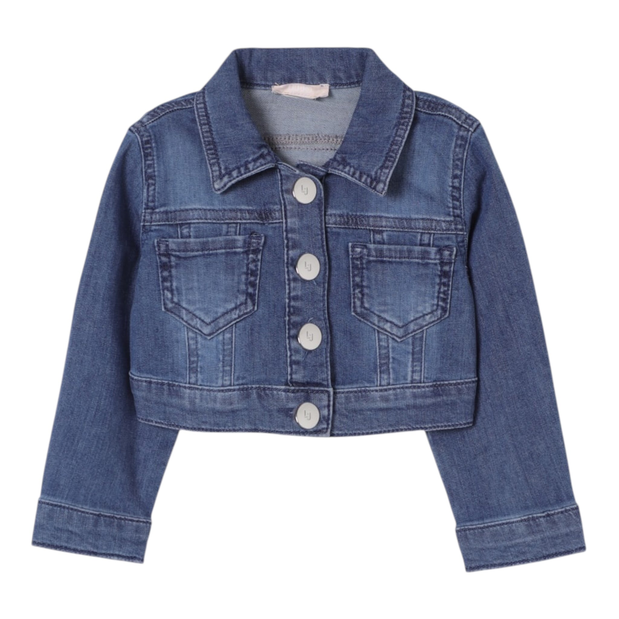 Liu Jo Giubbino In Denim Tinta Unita per Neonata KA5044 BLU LIU JO 