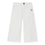 Liu Jo Jeans Tinta Unita Modello Palazzo per Neonata KA5047N BIANCO LIU JO 