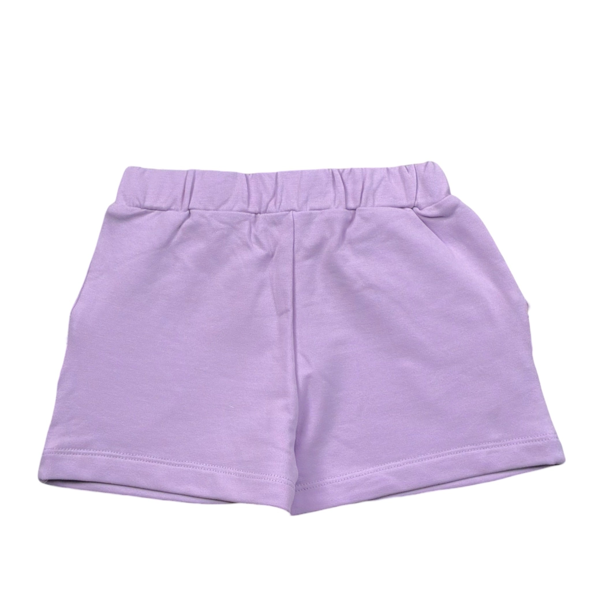 Liu Jo Short Tinta Unita con Logo per Neonata KA5083XXN LILLA LIU JO 