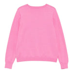 Liu Jo Maglia Girocollo Tinta Unita con Logo per Neonata KF4039 ROSA LIU JO 