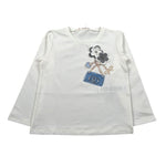 Liu Jo Shirt Girocollo tinta unita con Brillantini Bianco per Neonata KF5076J0088 BIANCO LIU JO 