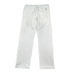 Liu Jo Pantalone tinta unita con Girovita Regolabile Bianco per Bambino QA2057 BIANCO LIU JO 