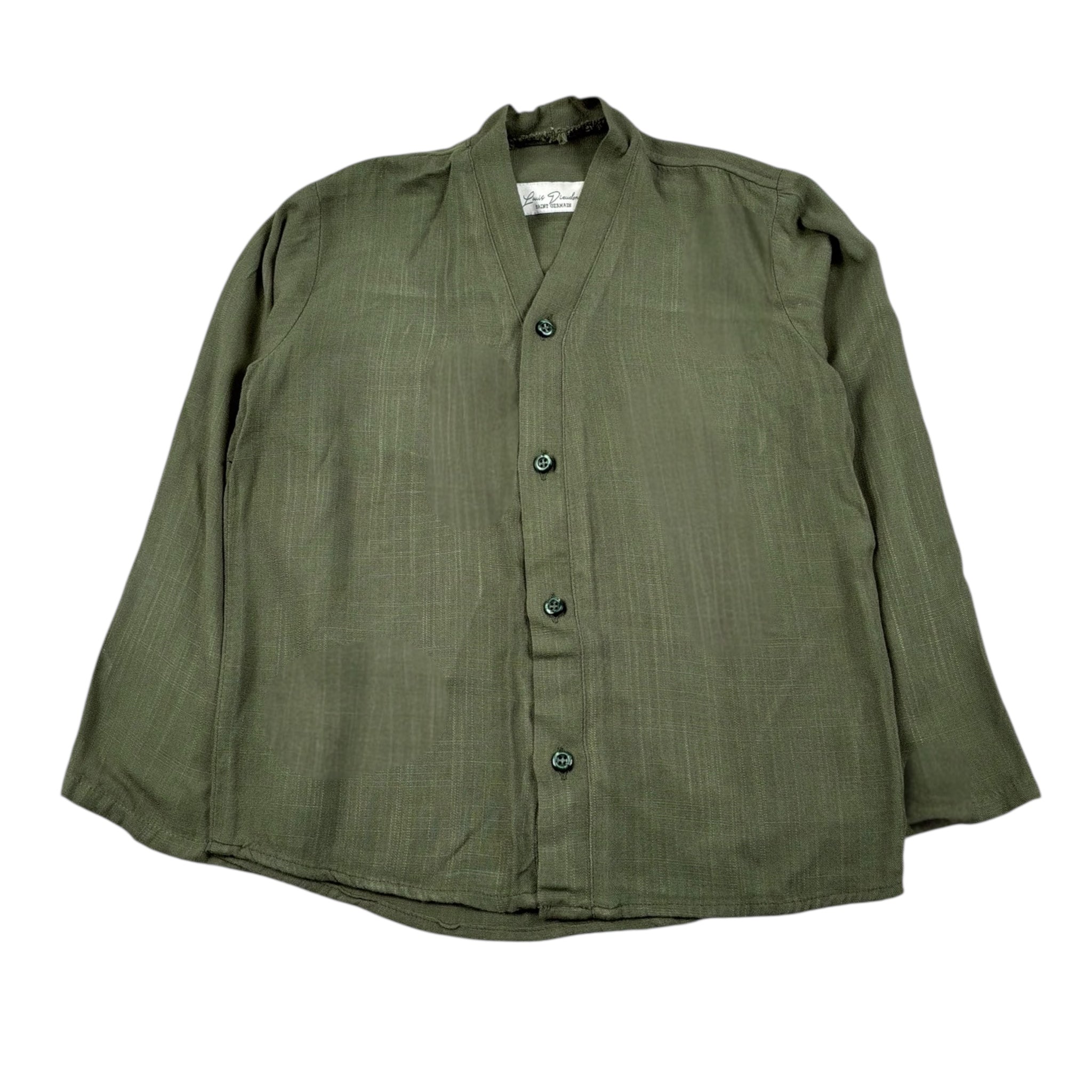 Louis Dieudonne' Camicia Mezza Manica Tinta Unita per Neonato LDCA01 VERDE LOUIS DIEUDONNE' 