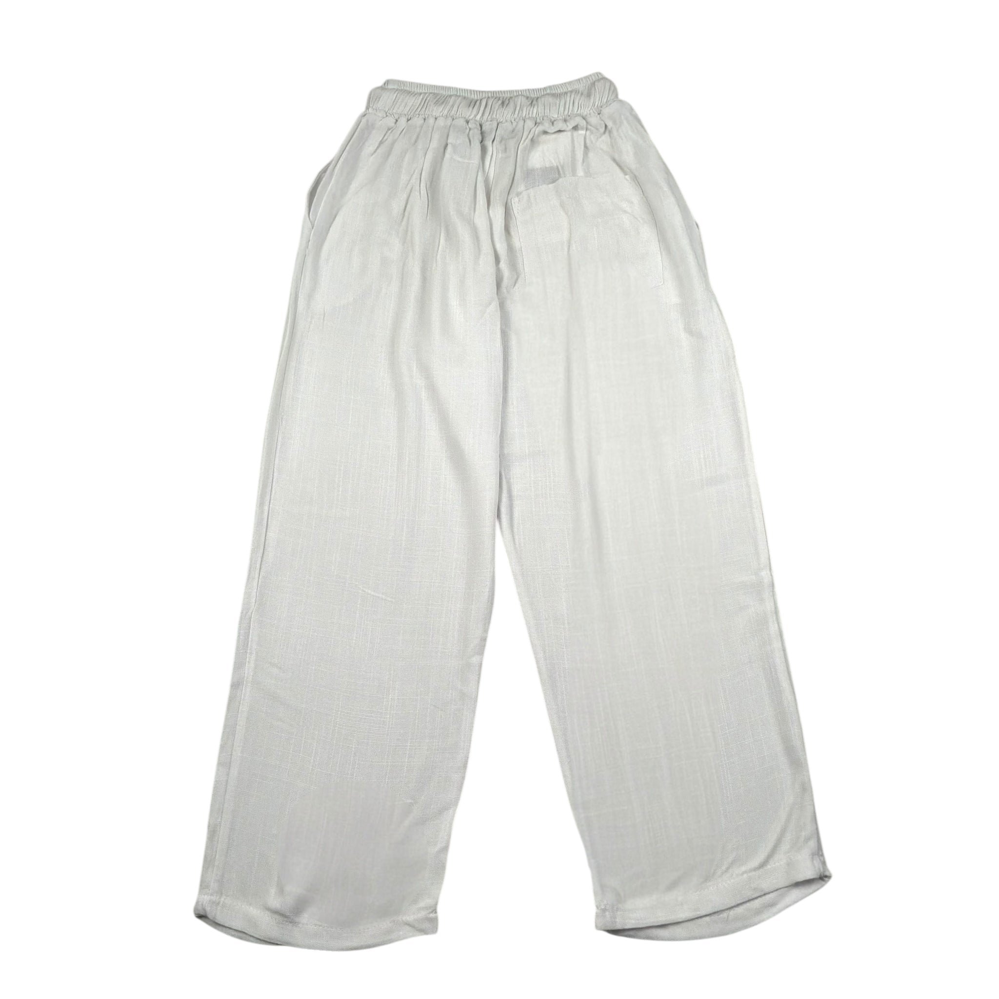 Louis Dieudonne' Pantalone Tinta Unita con Elastico In Vita per Bambino LDPA PANNA LOUIS DIEUDONNE' 