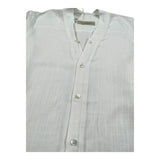 Louis Dieudonne' Camicia Manica Lunga Tinta Unita per Neonato TULELEGN BIANCO LOUIS DIEUDONNE' 