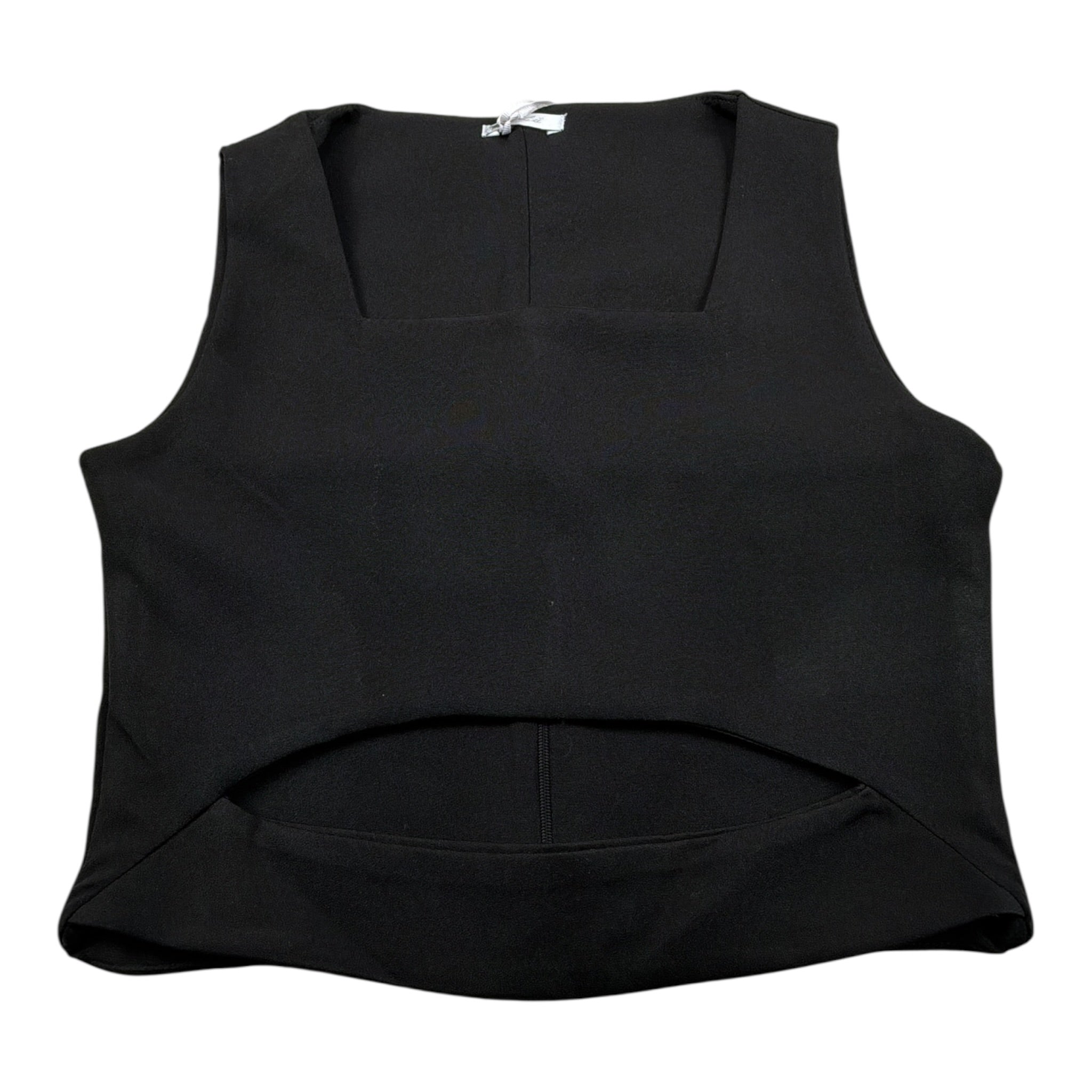 Lu Lu By Miss Grant Top Giromanica tinta unita Nero per Bambina LL2823 NERO LU LU BY MISS GRANT 