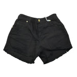 Lu Lu By Miss Grant Short tinta unita con Strappi Nero per Bambina LL3381 NERO LU LU BY MISS GRANT 
