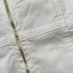 Lu Lu By Miss Grant Top Tinta Unita con Zip per Bambina LL3390 BIANCO LU LU BY MISS GRANT 