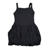 Lu Lu By Miss Grant Abito Tinta Unita per Bambina LL3400 NERO LU LU BY MISS GRANT 
