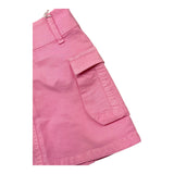 Lu Lu By Miss Grant Gonna Tinta Unita con Zip per Bambina LL3407 ROSA LU LU BY MISS GRANT 