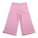 M+E' Jeans Tinta Unita Modello Palazzo per Neonata UE1703N ROSA M+E' 
