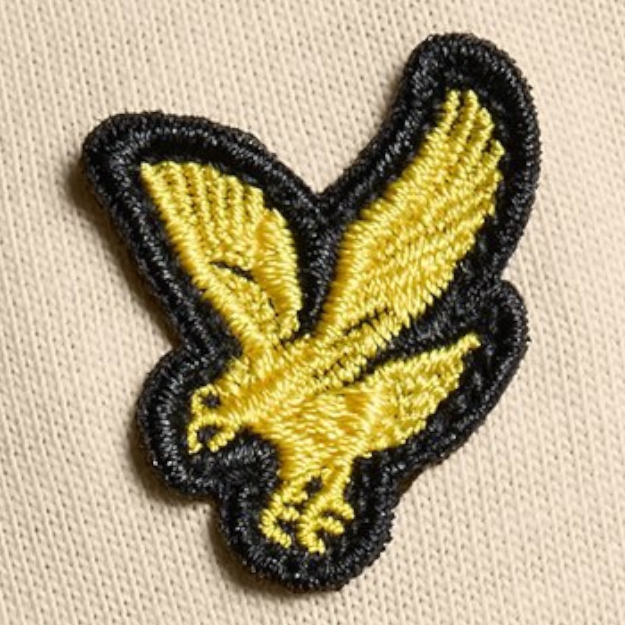 Lyle&Scott T-Shirt Tinta Unita con Logo per Bambino 48752 BEIGE LYLE&SCOTT 