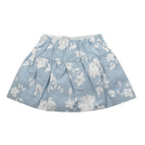 M+E' Gonna Tinta Unita con Stampe per Bambina UE1086 AZZURRO M+E' 