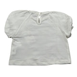 M+E' T-Shirt Girocollo tinta unita con Stampa Bianco per Neonata UE1424 BIANCO M+E' 