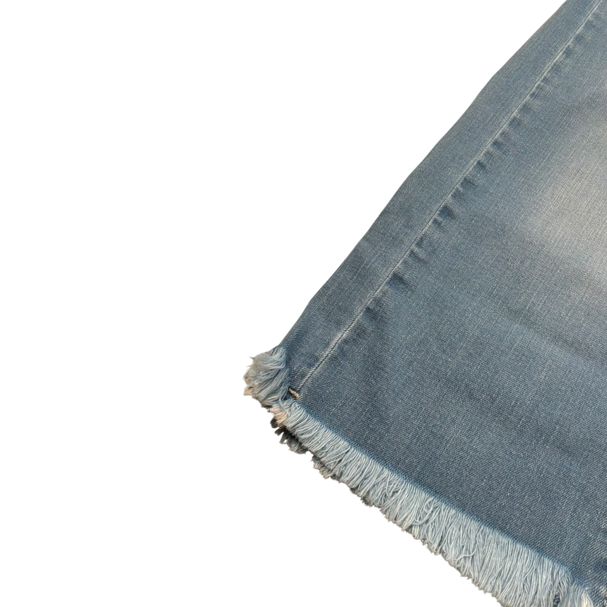 M+E' Jeans tinta unita Modello Palazzo Azzurro per Neonata UE1701 AZZURRO M+E' 