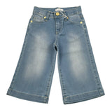 M+E' Jeans tinta unita Modello Palazzo Azzurro per Neonata UE1706N AZZURRO M+E' 